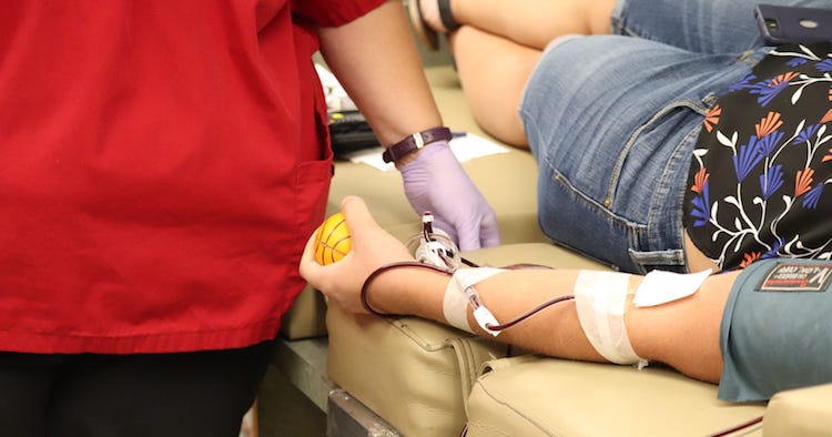 Donate Blood and Receive Free Phoenix Open Ticket and Pizza
