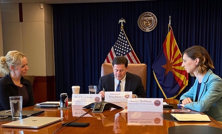 Governor Ducey Signs Legislation To Support Schools, Teachers And Families