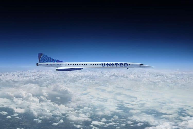 United Airlines Plan for Supersonic Travel by 2029