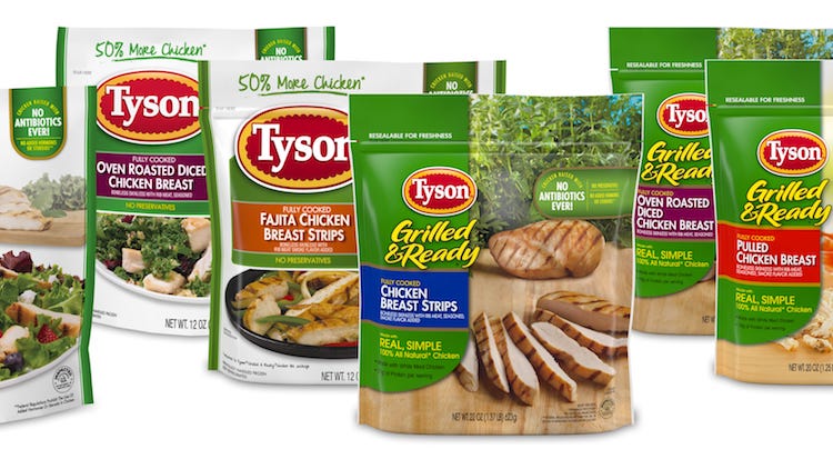 Tyson Foods Inc. Recalls Ready-To-Eat Chicken Products Due to Possible Listeria Contamination
