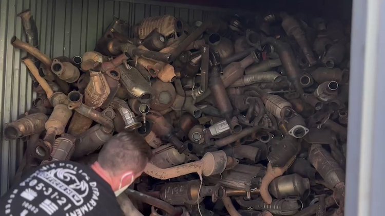 Police Recover Over 1,000 Catalytic Converters in Phoenix Storage Unit