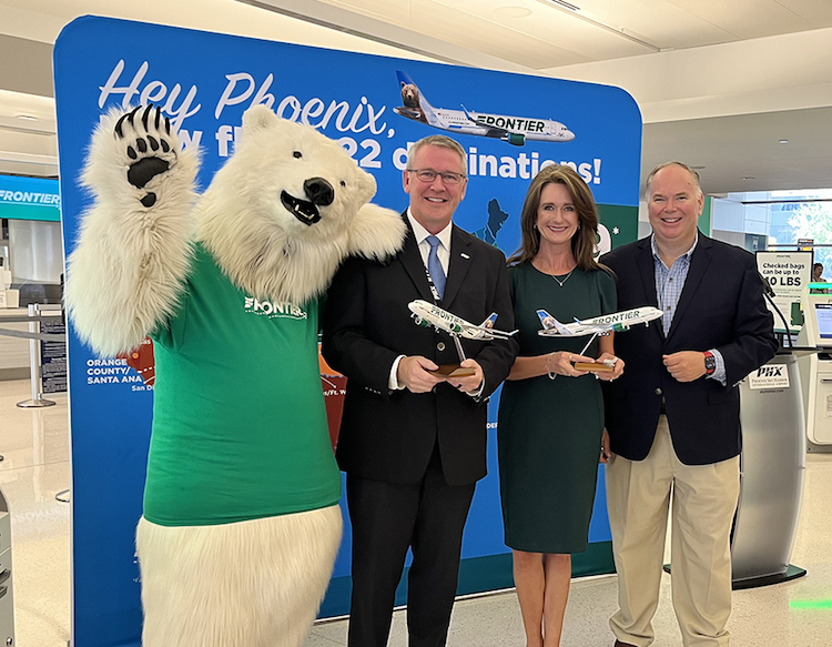 Frontier Airlines Announces 10 New Routes from Phoenix