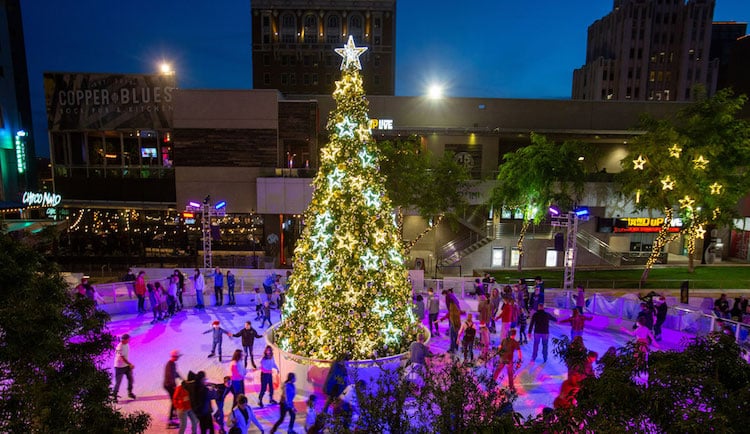 CityScape Ice Skating Returns to Downtown Phoenix
