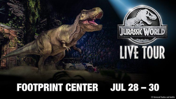 Jurassic World Live Tour Coming To Footprint Center This Weekend