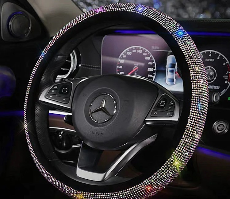 NHTSA Warns Rhinestone Steering Wheel Decorations Could Cause Injuries or  Death